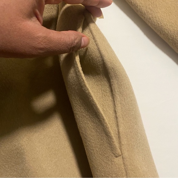 EUC/LIKE NEW Theory Clairene Double-Face Wool Cashmere Jacket/Coat in Camel - S - Picture 11 of 13